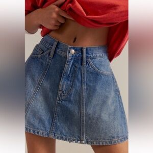 NWT! Free People We the Free Hometown Denim Skirt